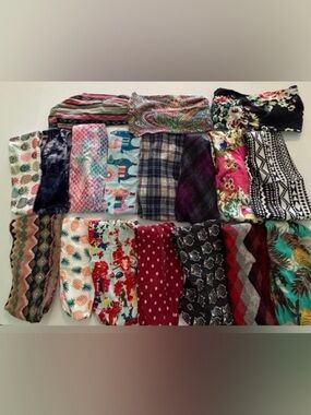 HUGE LOT THE BE BRANDS wide boho headbands